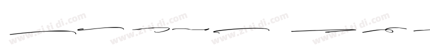 Anjel Signature For字体转换
